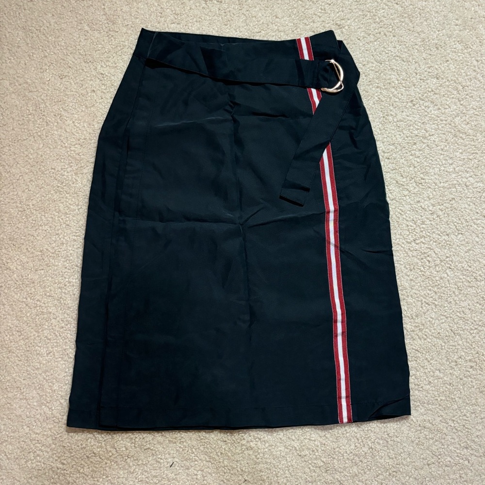 H&M Belted pencil skirt